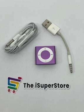 Apple iPod 4th Gen 2GB Shuffle Purple w/ 1 YR Warranty!